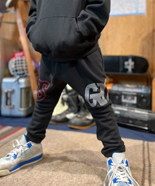 SideLogo PrintLong Pants