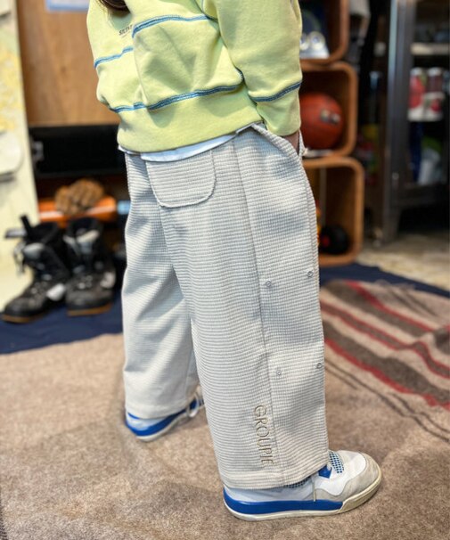 Waffled Corduroy Relaxing Pants