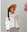 Cutwork Lacy Smocked Blouse