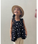 Star Jacquard and Frill Camisole