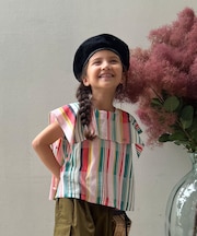 Dobby Striped Blouse
