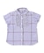 Frill Gingham Plaid Shirt