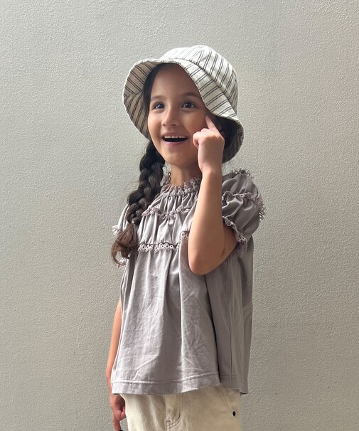 Lace Smocked Tee