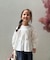 Smooth Cotton Jersey Tiered Tee
