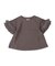 Smooth Cotton Jersey and Frill Sleeve Tee