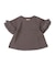 Smooth Cotton Jersey and Frill Sleeve Tee