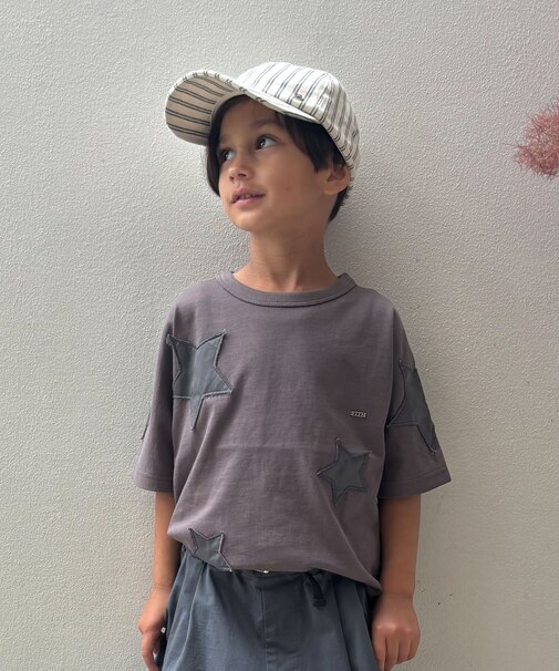 Smooth Cotton Jersey and Star Tee
