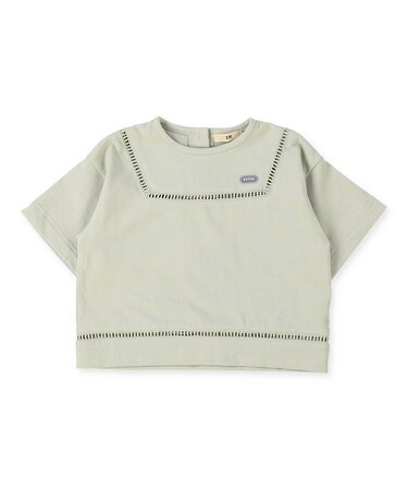 Baby Smooth Cotton Jersey and Marine Tee