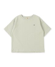 Smooth Cotton Jersey and Back Logo Tee