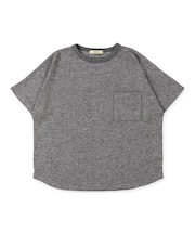 Tetoron Cotton Jersey Back Logo Tee