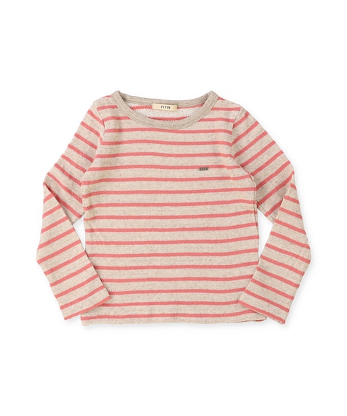 Pile Striped Long Sleeve Tee