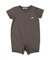 Baby Smooth Cotton Jersey and Back Logo Rompers