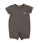 Baby Smooth Cotton Jersey and Back Logo Rompers