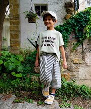 COOLMAX Seersucker Assymetry Pants