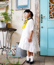 Smooth Cotton Jersey and Tiered Dress