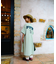 Smooth Cotton Jersey and Back Logo Dress