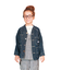 8oz Denim Collarless Coverall Jacket