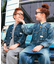 8oz Denim Collarless Coverall Jacket