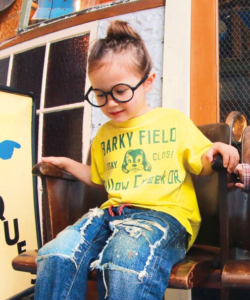 Vintage Cotton Jersey LOVE DOG Tee