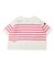 Cotton Jersey Striped and Printed Tee