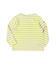 Striped Cotton Jersey Boatneck Tee