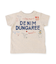 DENIM DUNGAREE Baby Tee