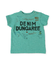 DENIM DUNGAREE Baby Tee