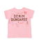 DENIM DUNGAREE Baby Tee