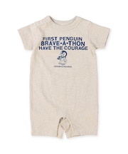 Cotton Jersey PENGUIN Baby Rompers