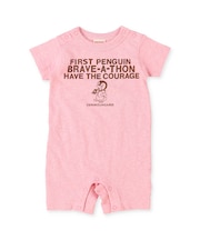 Cotton Jersey PENGUIN Baby Rompers