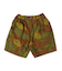 Back-satin Scribble Shorts