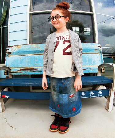 12oz HOME MADE Denim Remake Skirt