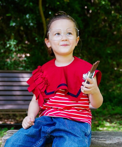 Asymmetry Sailor Collar Sleeveless Tee