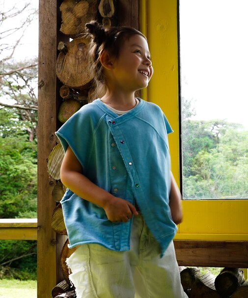 Remake Sleeveless Sweat Shirt