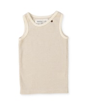 Glitter Waffle Tank-top