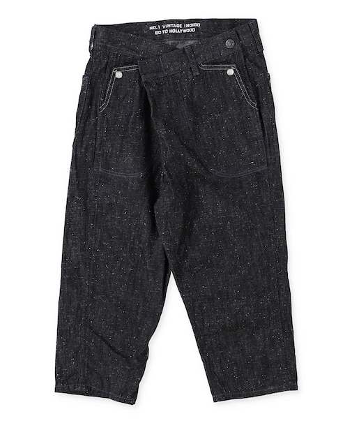 Work Denim Unique-shape Pants