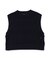 Cotton Striped Side-open Knit Vest