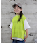 Cotton Striped Side-open Knit Vest