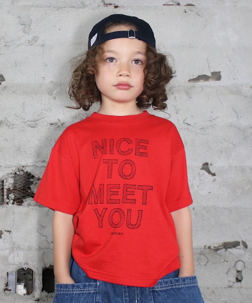 NICE TO MEET YOU Tee｜カムチャットアンドクロゼットオンラインの通販
