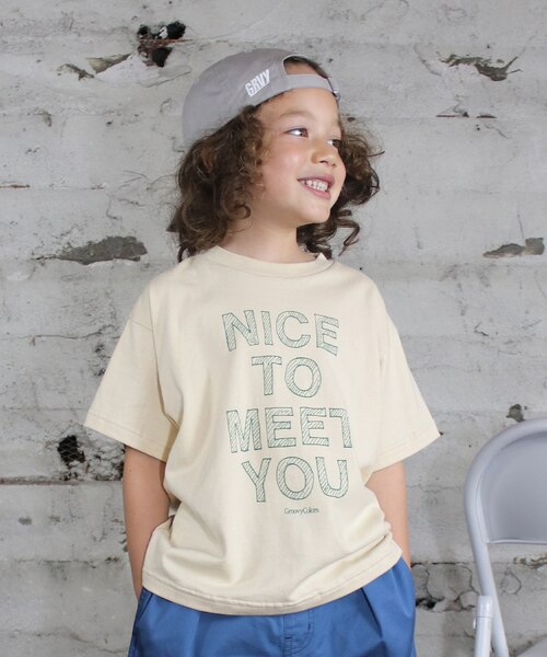 トップス nice to meet you NICE TO MEET YOU Tee｜カムチャットアンドクロゼットオンラインの通販
