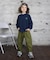 Back-satin Graffity Balloon Pants