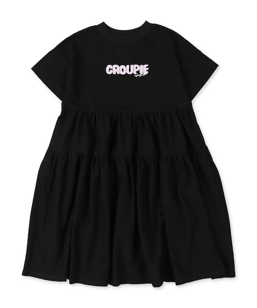 Cotton Jersey Tiered Dress