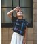 Cotton Linen Ruffled Blouse