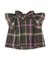 Cotton Linen Ruffled Blouse