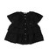 Scallopped Lace Tiered Blouse
