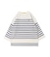 Striped Cotton Knit Docking Tee