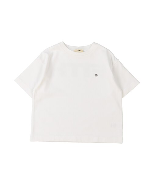 Smooth Cotton Jersey Back Logo Tee
