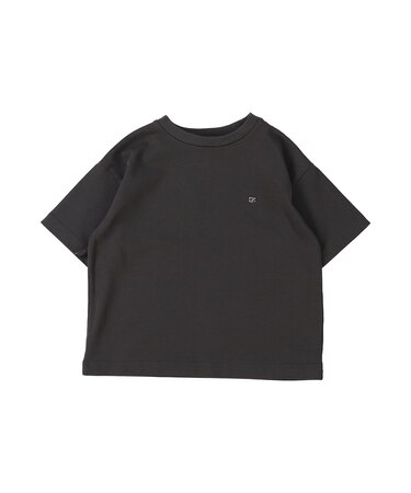 Smooth Cotton Jersey Back Logo Tee