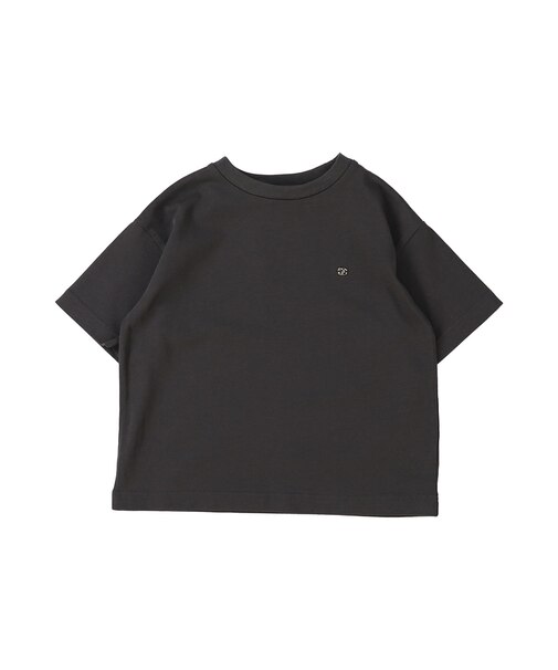 Smooth Cotton Jersey Back Logo Tee