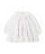 Cotton Jersey and Cloth Tiered Long Sleeve Tee